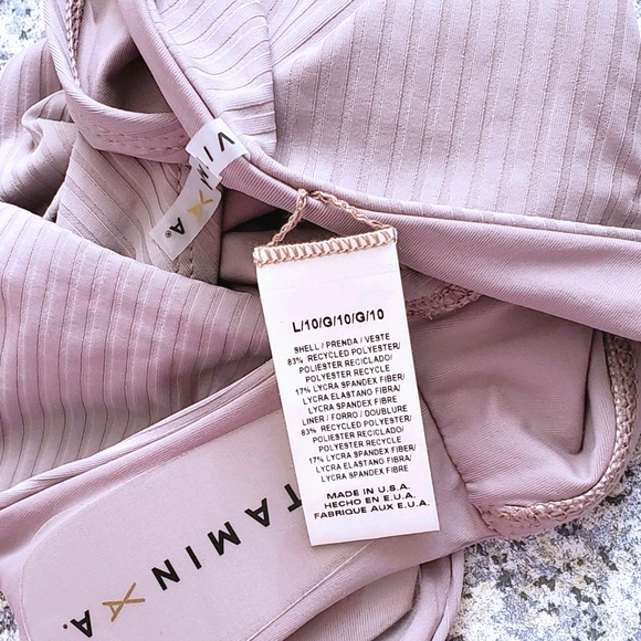 Vitamin A California High Leg Ecorib Bikini Bottom - Picture 5 of 6